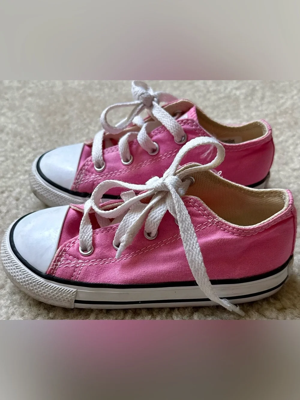Pink Converse Toddler Size 9